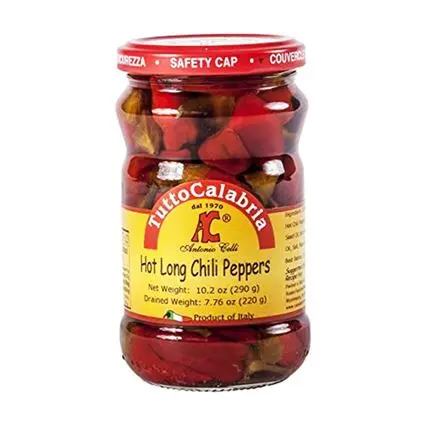HOT LONG CHILLI PEPPERS 12X290g JARS