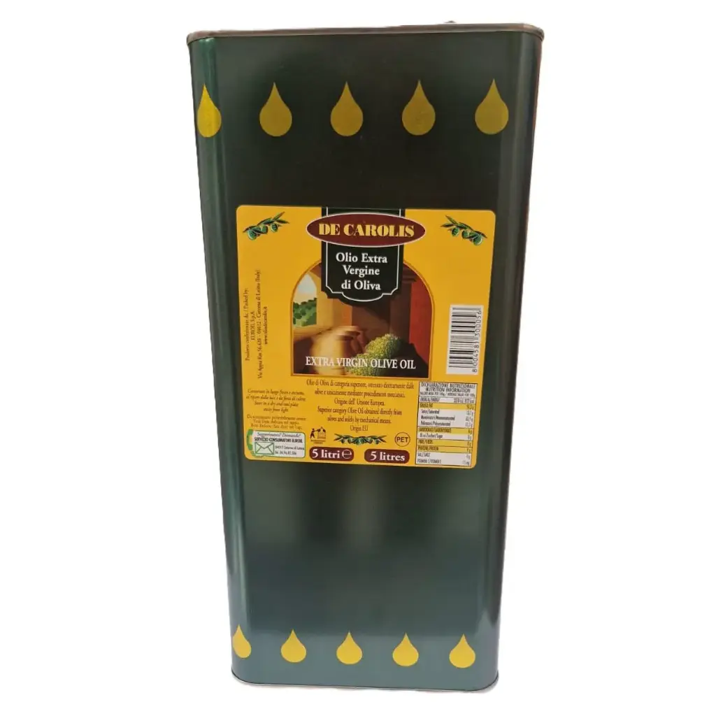 EXTRA VIRGIN OLIVE OIL CAN 5lt - ORIGIN UE  (VEN)