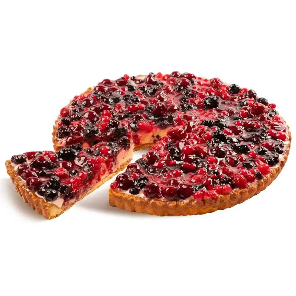 WILD BERRIES CAKE 1200gr. - PRECUT 14 PORTIONS (DF)