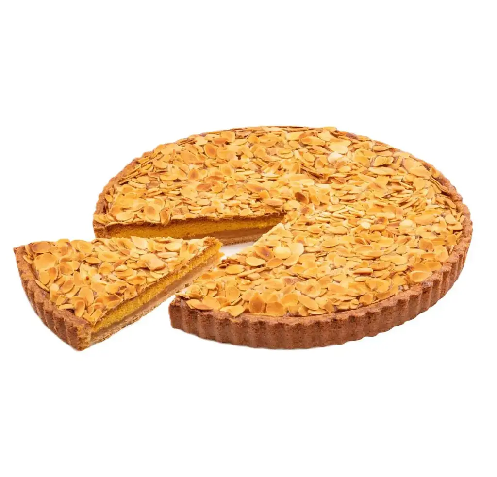 ALMOND CAKE 1100gr.-PRECUT. 14 PORTIONS (DF)