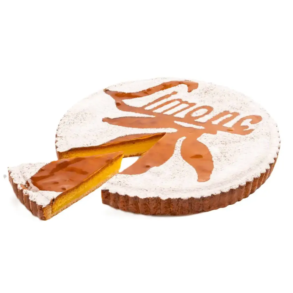 LEMON CAKE 1200gr.-PRE-CUT 14 PORTIONS (VEN)