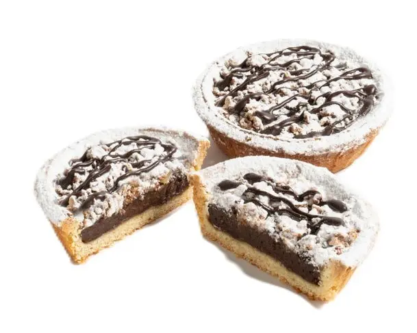 SINGLE-PORTION PEAR AND COCOA CREAM DESSERT 80g X 12p