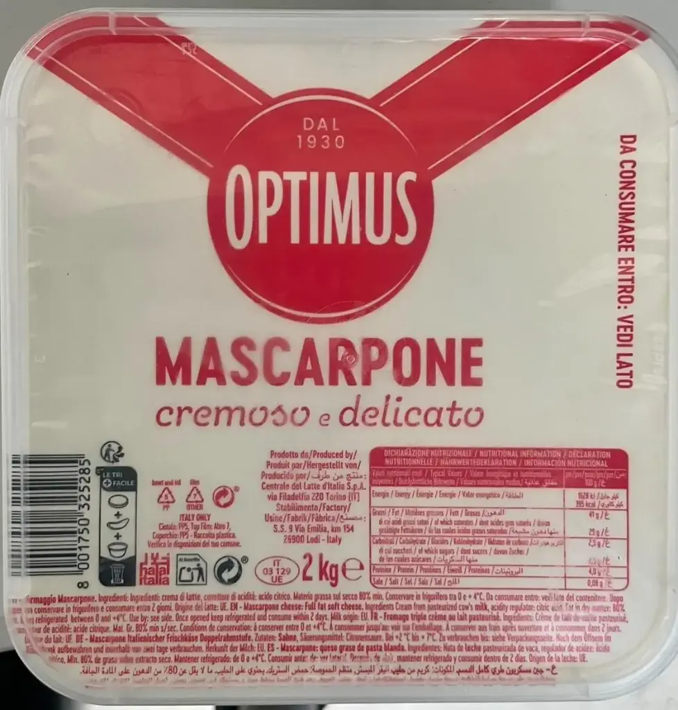 MASCARPONE 2Kg