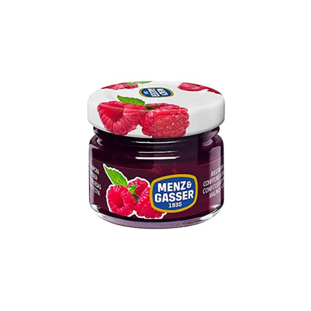 RASPBERRY JAM GLASS JAR 48PCSX28GR