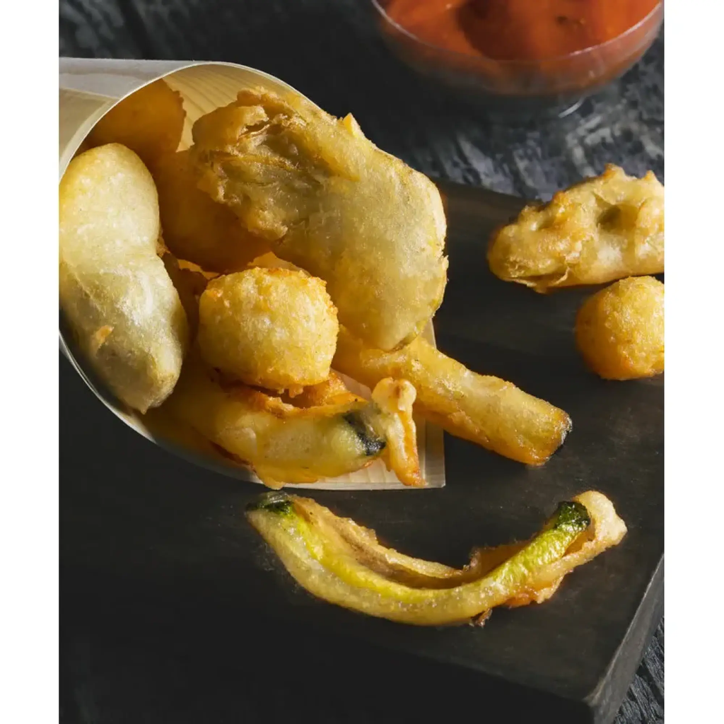 TRIS DI VERDURE IN TEMPURA 5PZX1KG(DT)
