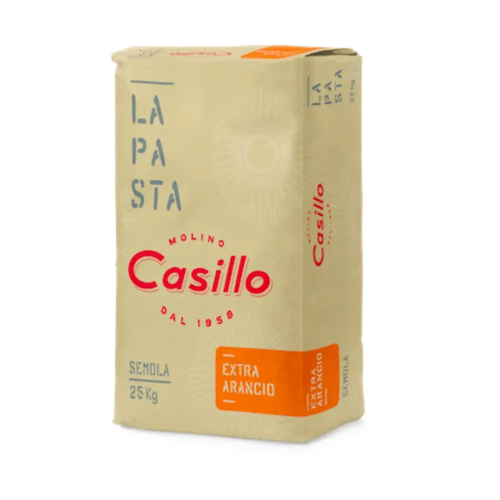 FARINA SEMOLA EXTRA ARANCIO 25KG(CAS)