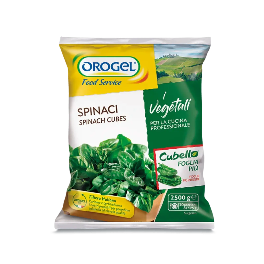 SPINACH FOGLIA PIU' 4PCSX1KG (OR)
