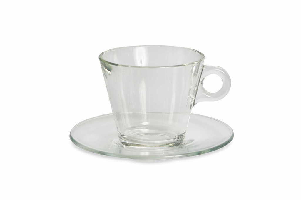 CONICAL GLASS "ESPRESSO" CUP 80CC 6PCS