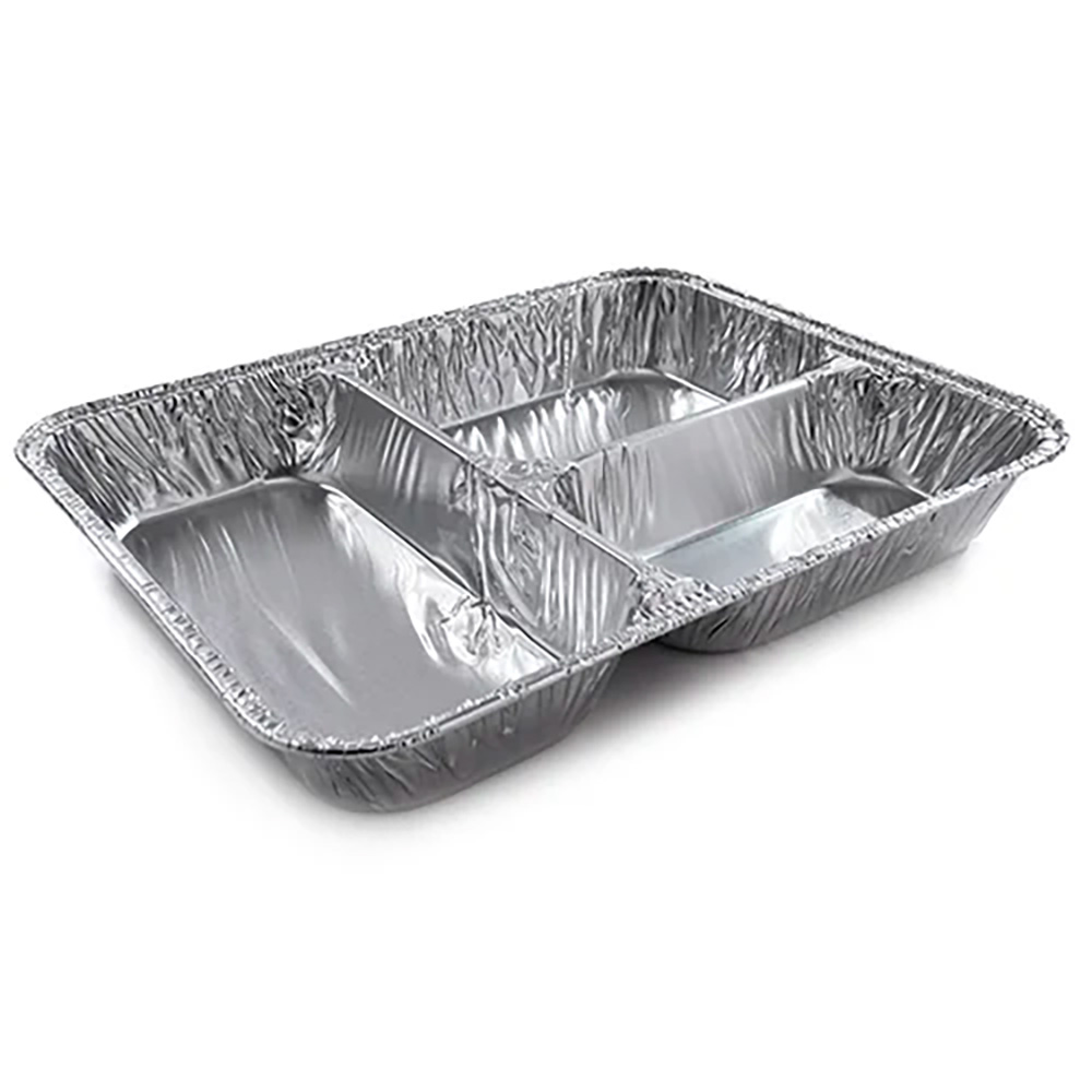 CONTENITORE ALLUMINIO A SCOMPARTIMENTI 100PZ(CN)