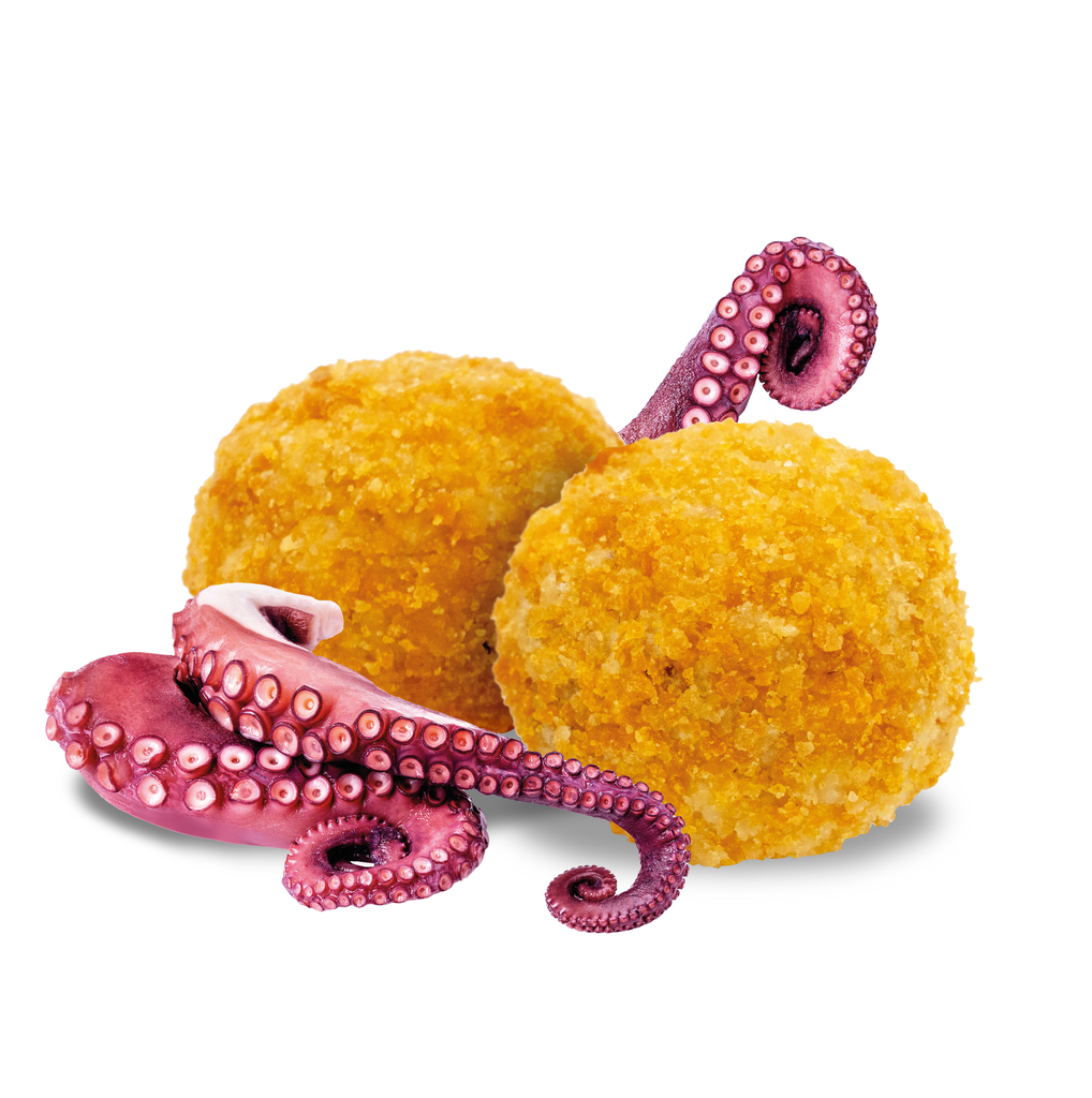 POLPETTE POLPO PANATE PREFRITTE 5PZX1KG(MV)