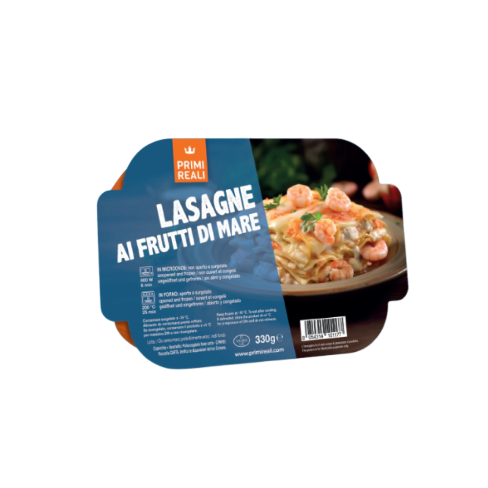 SEAFOOD LASAGNE 4PCSX330GR (LF)