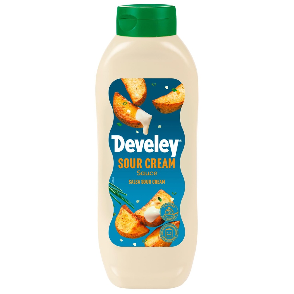 SALSA SOUR CREAM DEVELEY 8PZX875ML(DE)