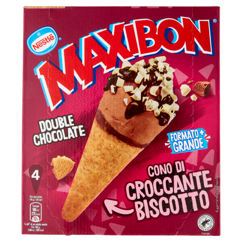 MAXIBON DOUBLE CHOCOLATE RETAIL 6CONFX4PCS (FR)