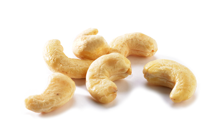 RAW SHELLED CASHEWS 10PCSX1KG (MA)