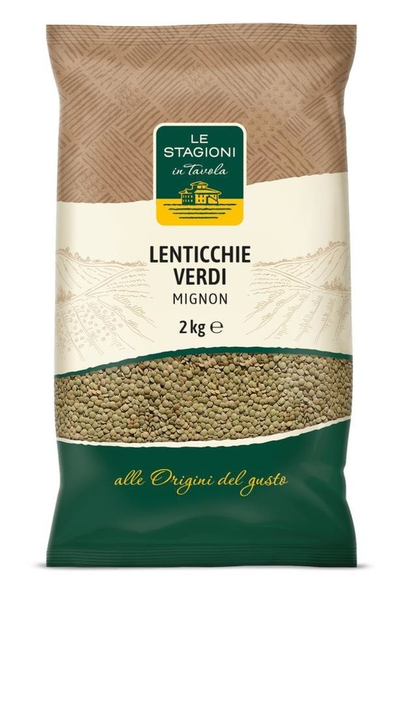 LENTICCHIE VERDI MIGNON 2KG