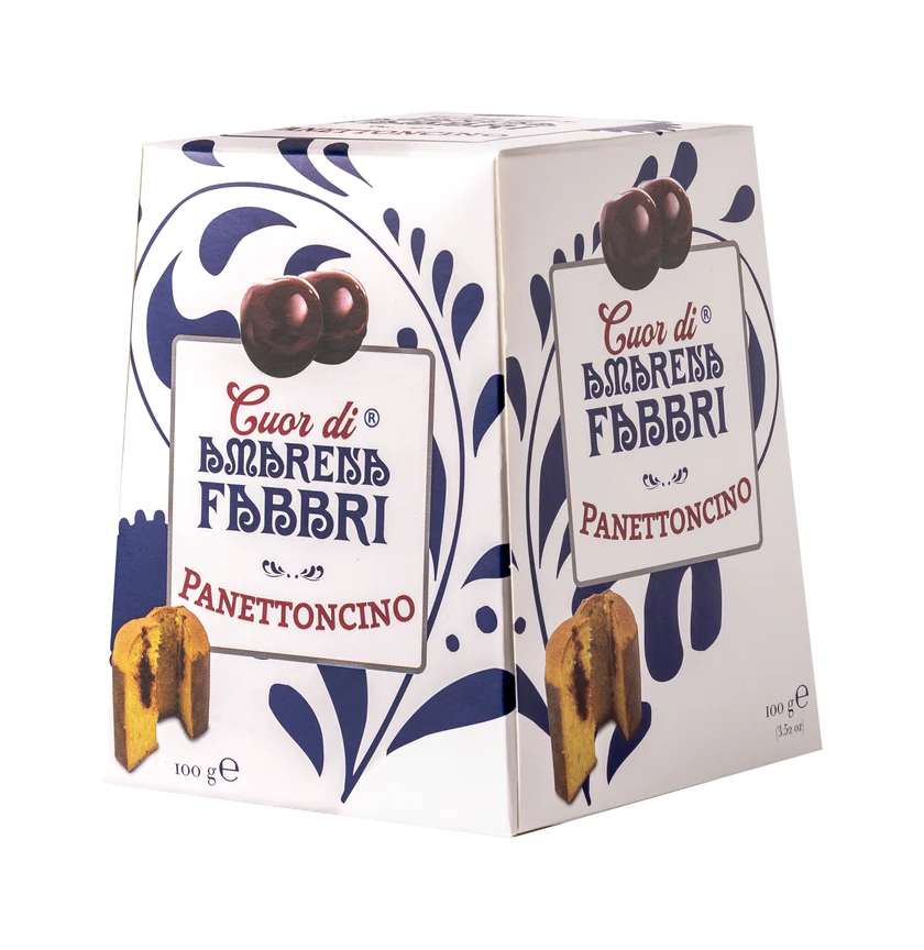 PANETTONCINO CON AMARENA FABBRI 24PZX100GR(FA)