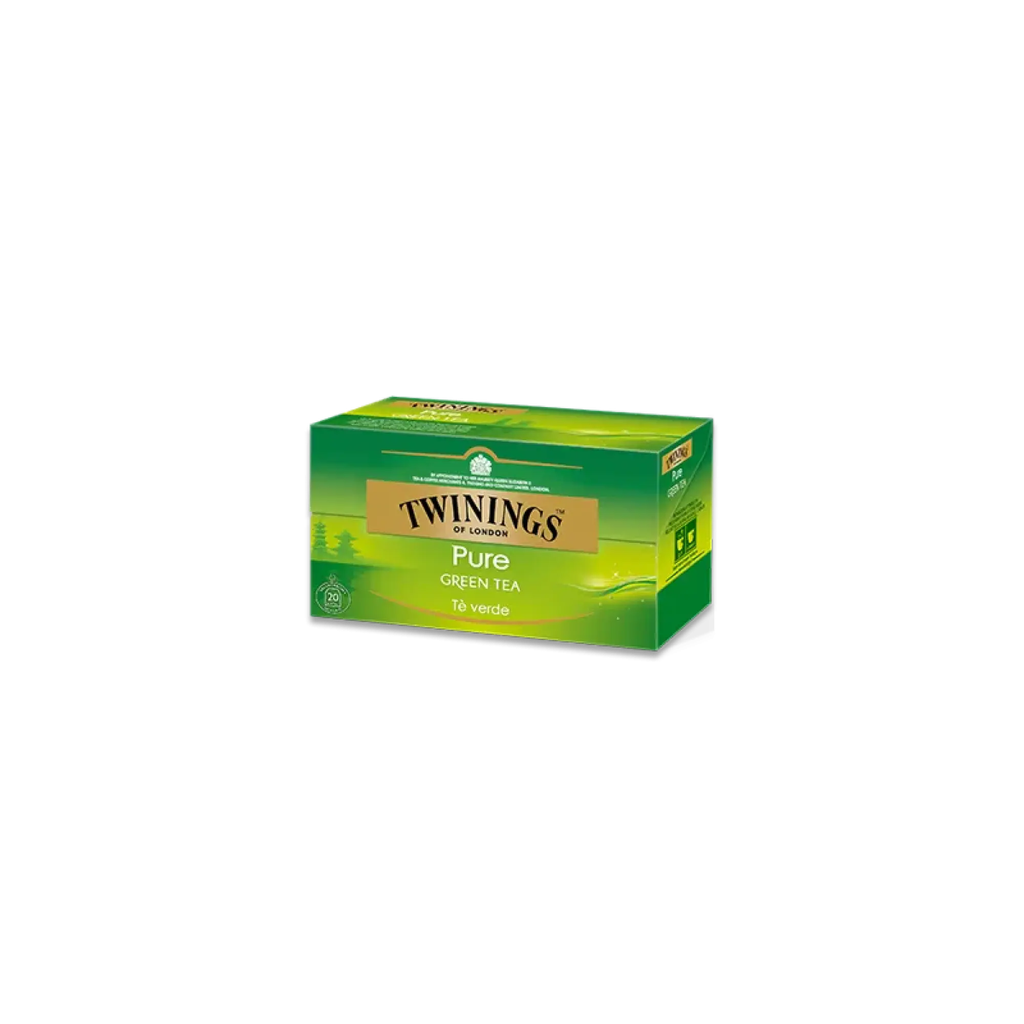 TWININGS VERDE PURE GREEN TEA 25FF(LO)