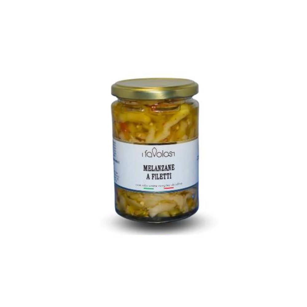 AUBERGINE FILLETS IN EVO OIL 6PCSX314GR (CU)
