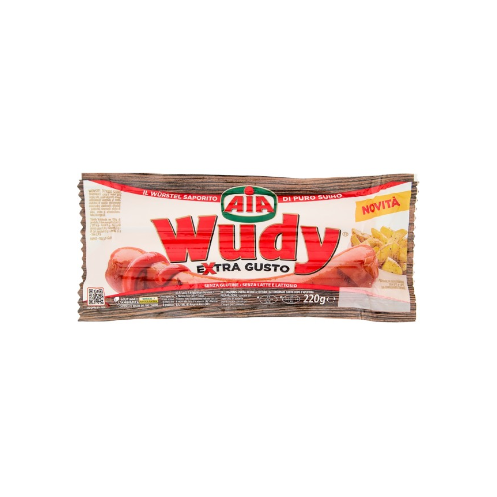 PORK FRANKFURTERS WUDY 18CONFX220GR (AIA)