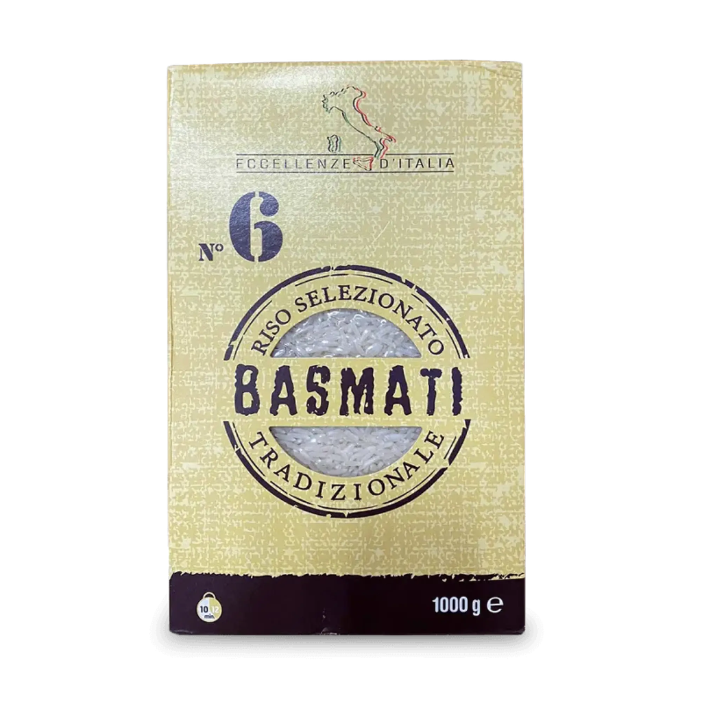 RISO BASMATI 6PZX1KG(GR)