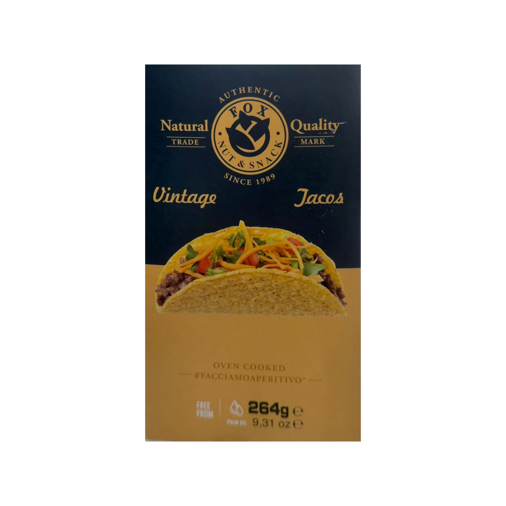 TACO SCHELLS 13X6 20PZ(FOX)
