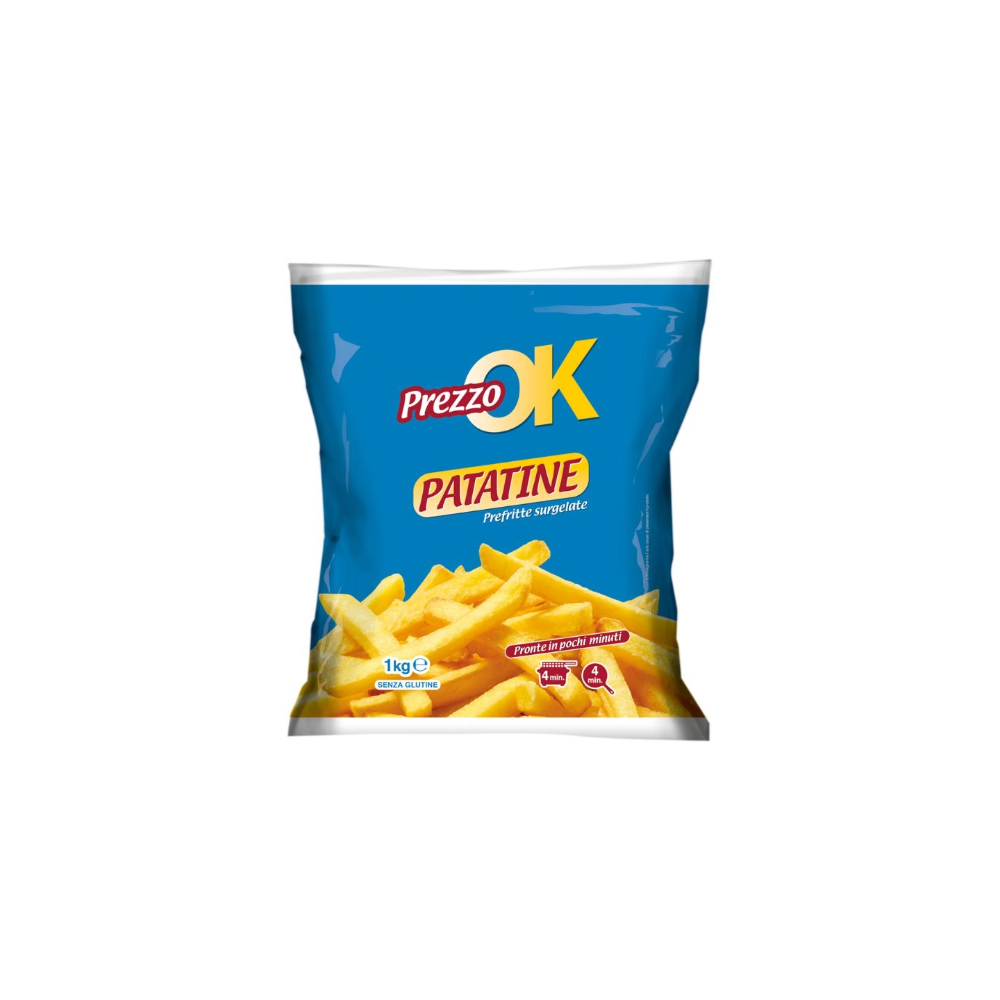 FRENCH FRIES 9X9 PREZZO OK 10PCSX1KG (PIZ)