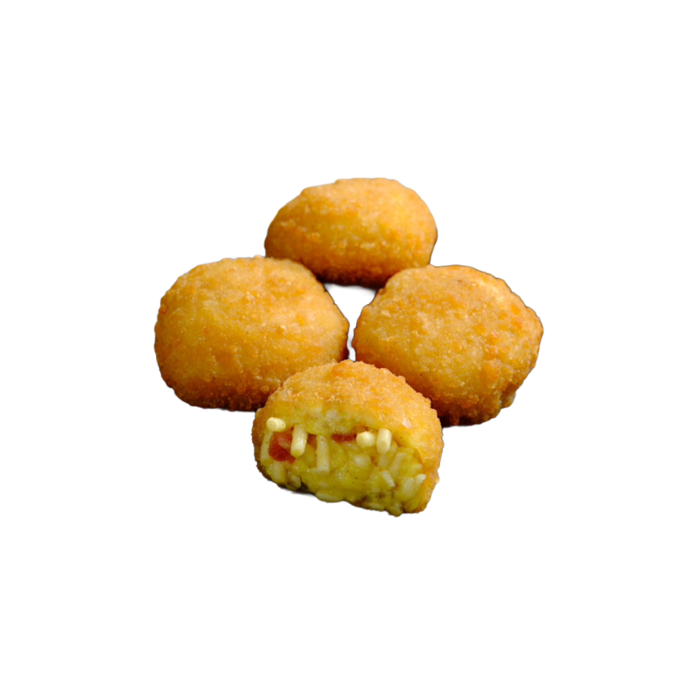 BREADED CARBONARA FRITTATINA P.F. (pre-fried) 2PCSX2,5KGX50GR (RI)