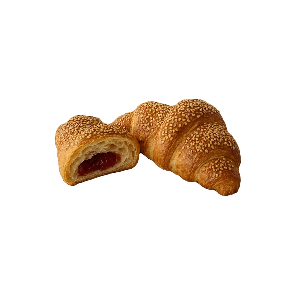 VEGAN CROISSANT CURRANT POMEGRANATE 56PCSX80GR (BU)