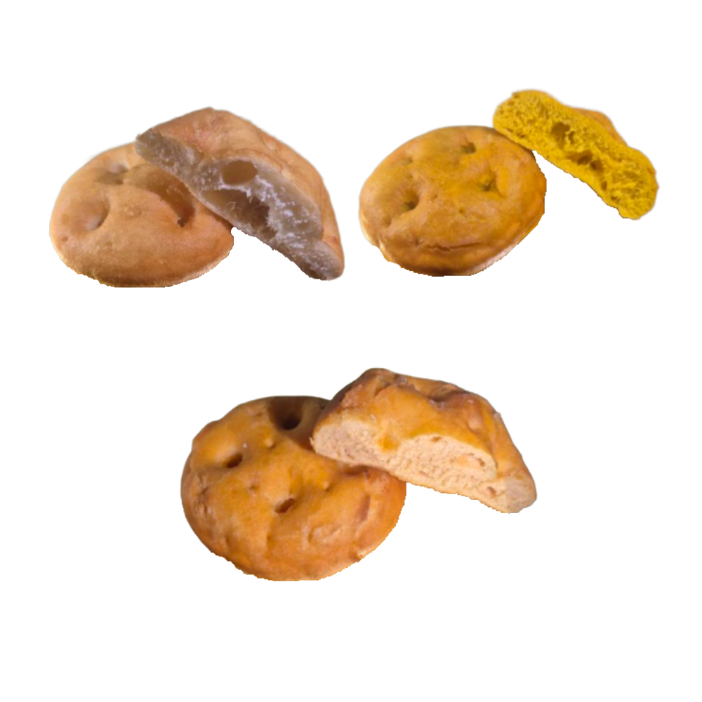 MIXED FOCACCINE 3 FLAVOURS 90PCSX40GR (DE)