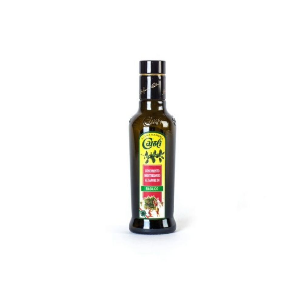 EXTRA VIRGIN OLIVE OIL BASIL 12PCSX250ML (MC)