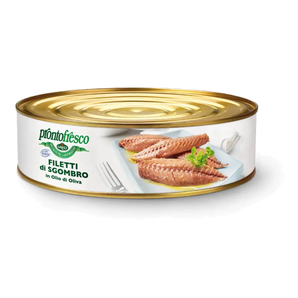 FILETTI DI SGOMBRO O.O. 8PZX1,85KG(GR)