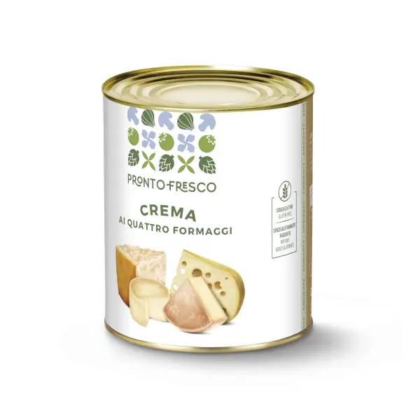 CREMA AI 4 FORMAGGI 800GR