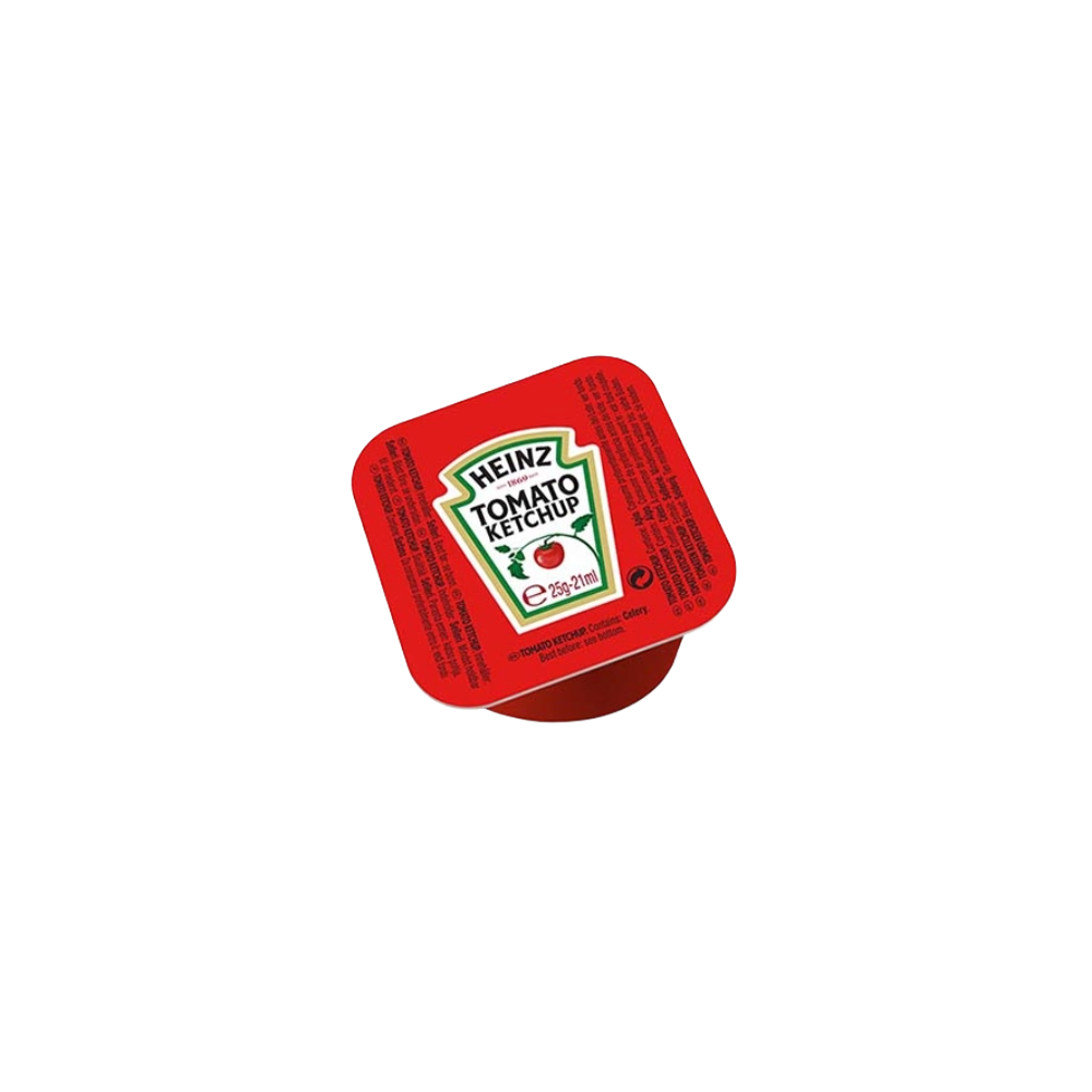 HEINZ KETCHUP DIP POT 100PCSX25GR (HE)