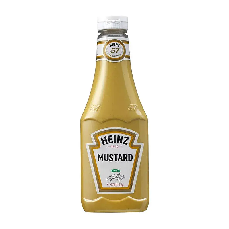 HEINZ SQUEEZE MUSTARD 6PCSX875ML (HE)