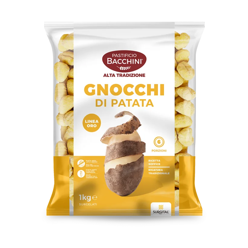 SURGITAL GNOCCHI, BACCHINI PASTRY FACTORY 6x1kg