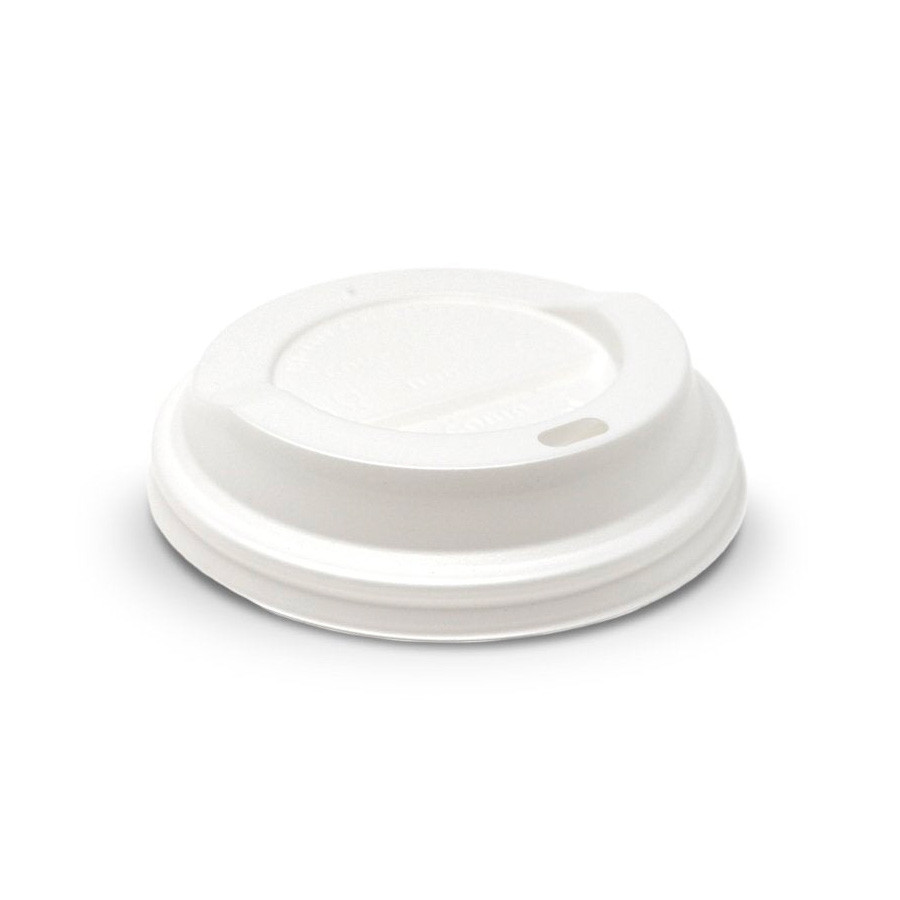 WHITE LID WITH SPOUT 9OZ 100PCS (SDG)
