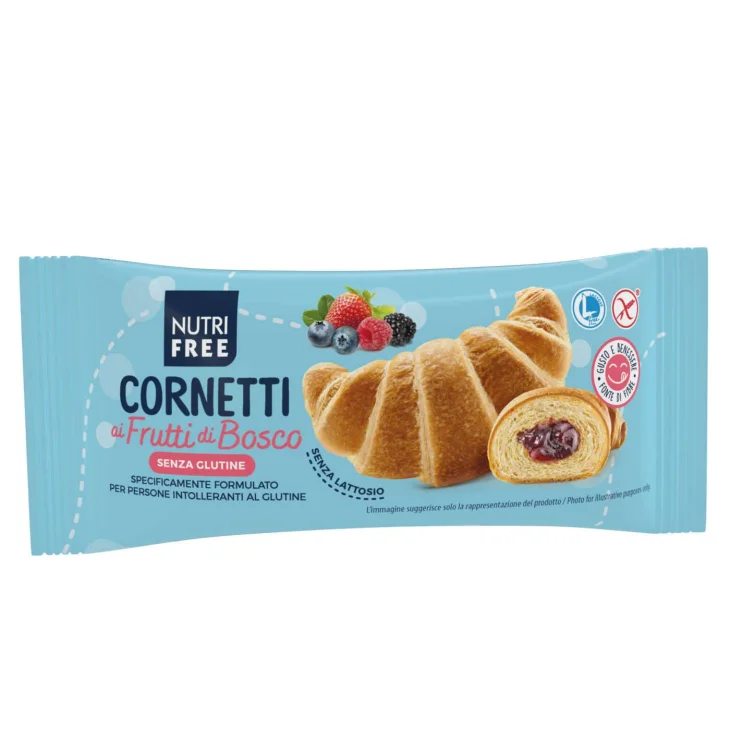 CORNETTI FRUTTI DI BOSCO NUTRIFREE 5PZX60GR(NT)