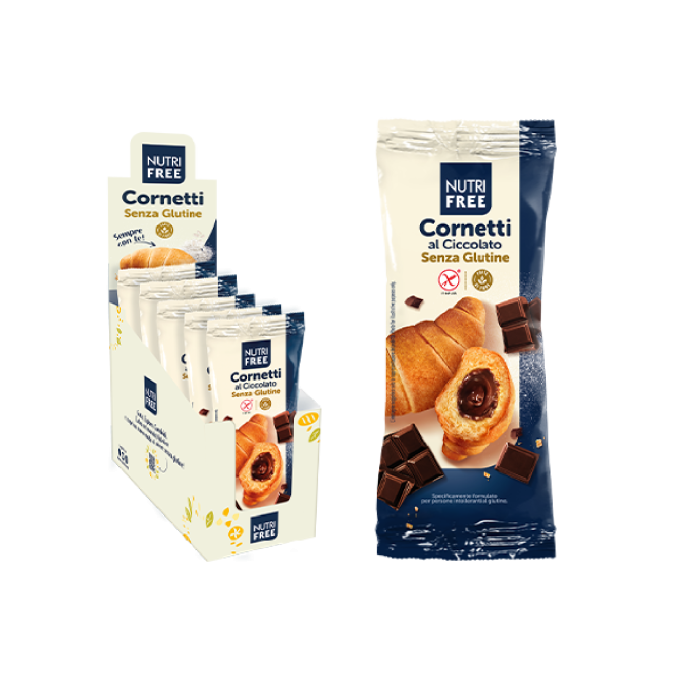 CHOCOLATE CROISSANTS NUTRIFREE 5PCSX60GR (NT)