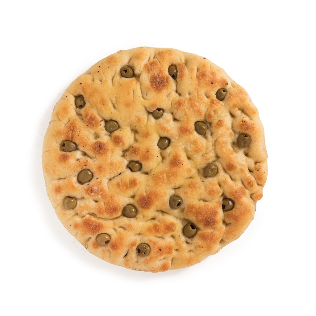 MONTANARA FOCACCIA WITH GREEN OLIVES