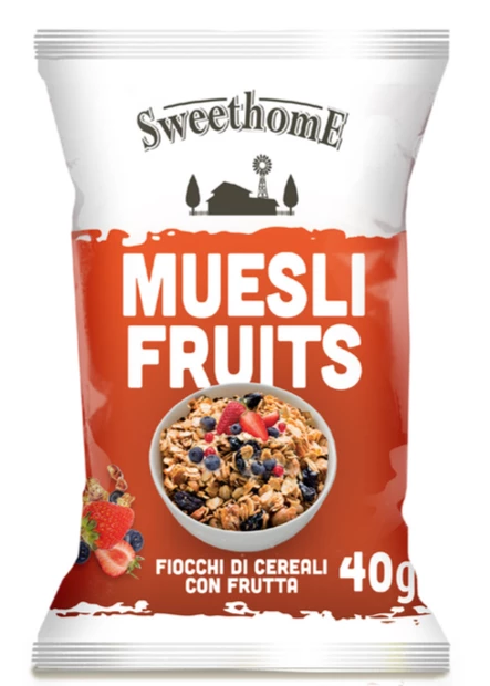 MUSLI ALLA FRUTTA MONODOSE 60PZX40GR(EF)