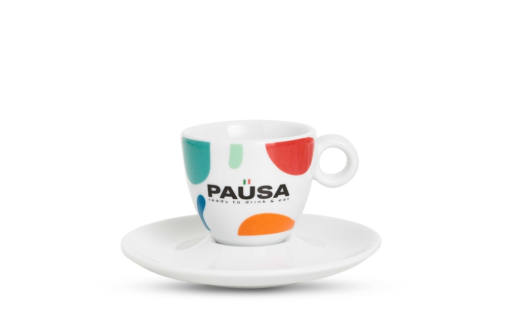 TAZZA PORCELLANA PAUSA 80CC 12PZ