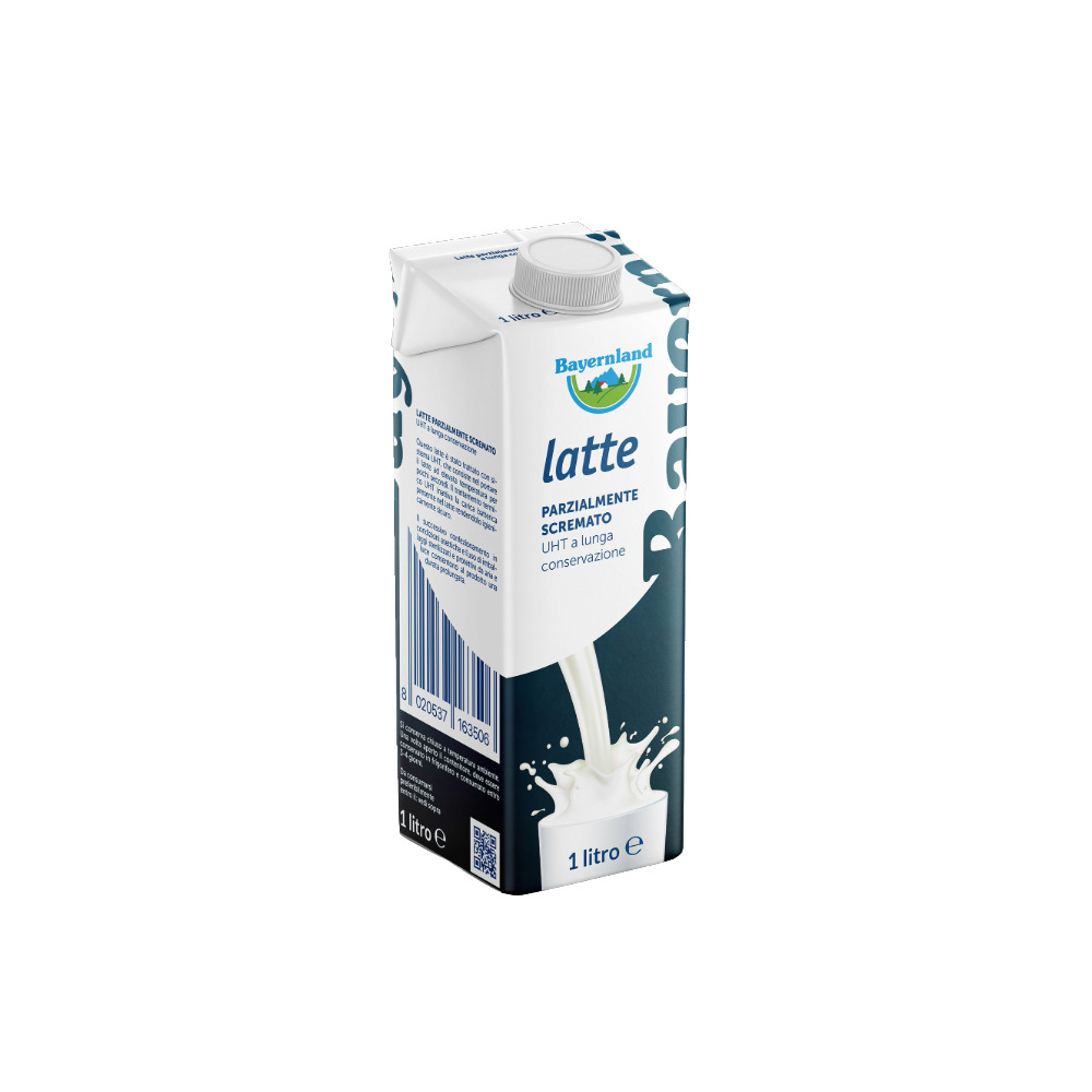 LATTE UHT PARZIALMENTE SCREMATO 12PZX1LT