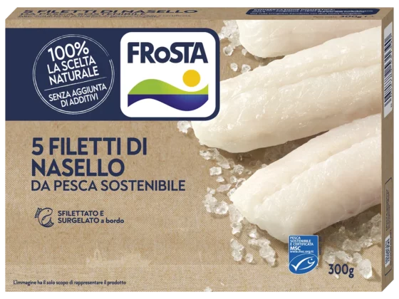 5 FILETTI DI NASELLO 10CFX300GR