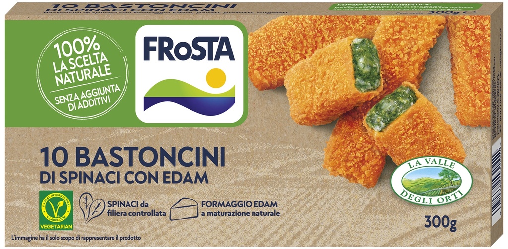 10 BASTONCINI DI SPINACI 10CFX300GR