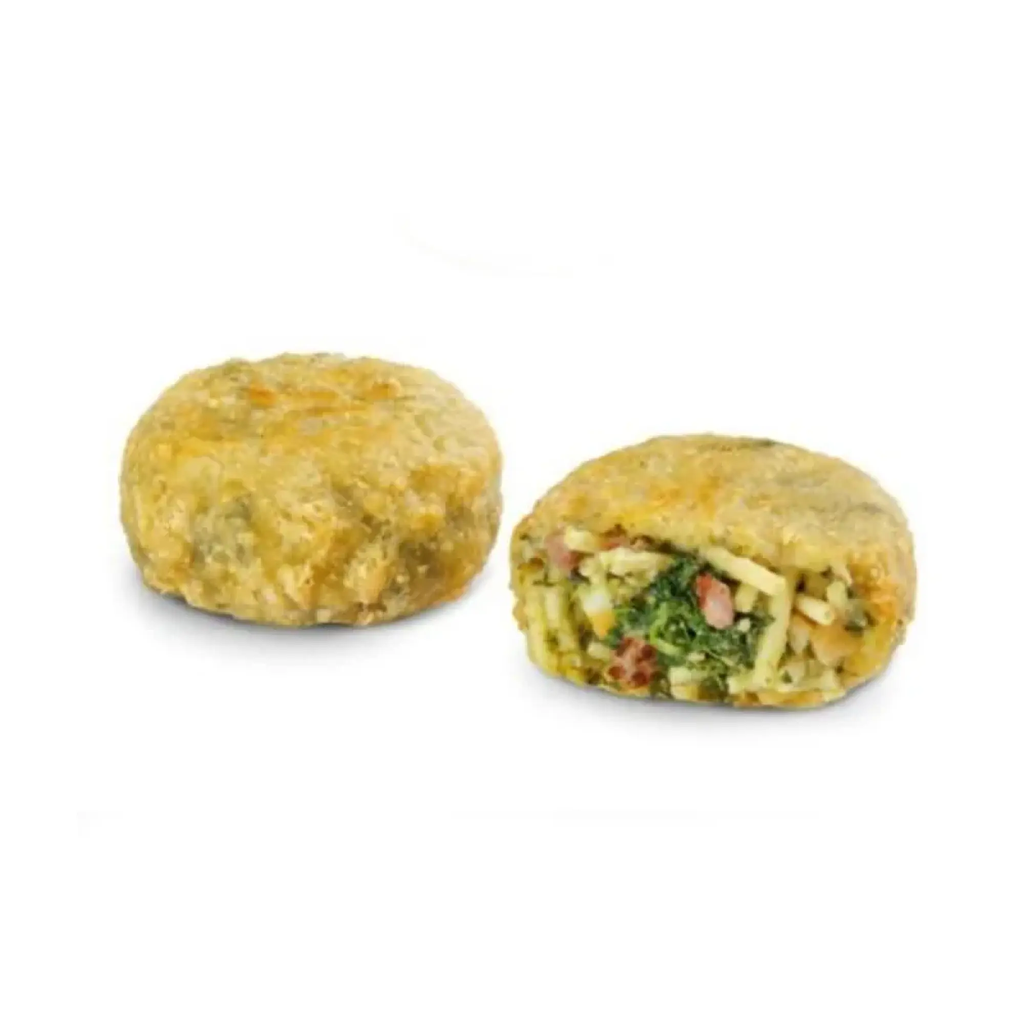 PASTA FRITTATINA SAUSAGE/FRIARIELLI P.F. (pre-fried) 65GR 5PCSX1KG (RI)