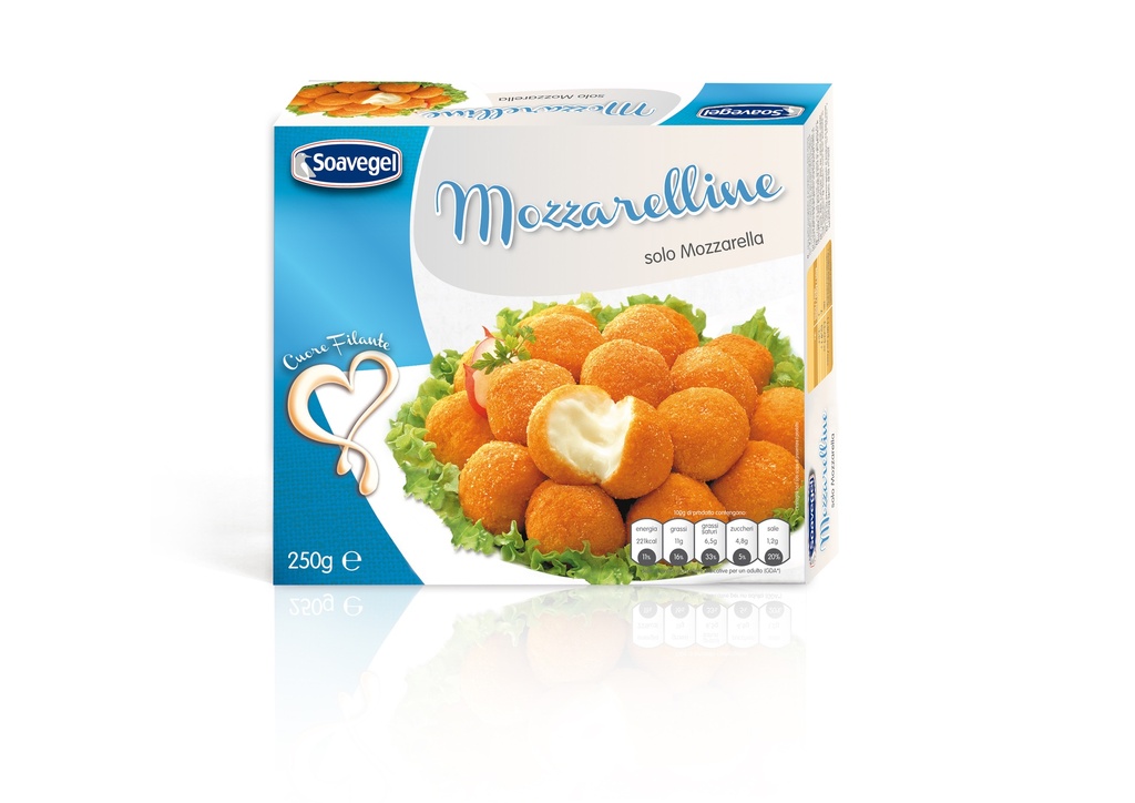 BREADED MOZZARELLINE 10CFX250GR (SO)