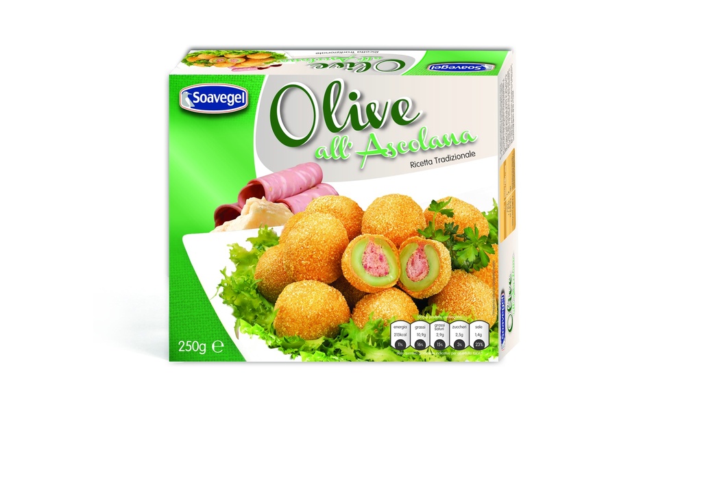 OLIVE ASCOLANE 10CFX250GR(SO)