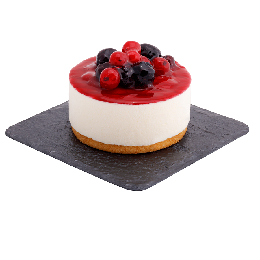 MIXED BERRY MONO CHEESECAKE GLUTEN-FREE/LACTOSE-FREE 9PCSX100GR (TU)