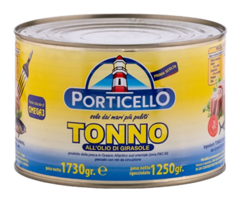 PORTICELLO TUNA IN OLIVE OIL 6PCSX1730GR (FR)
