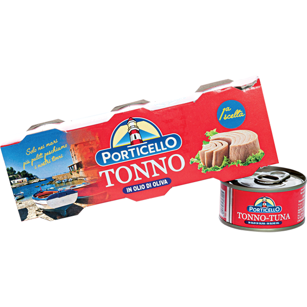TONNO PORTICELLO O/OLIVA 3PZX70